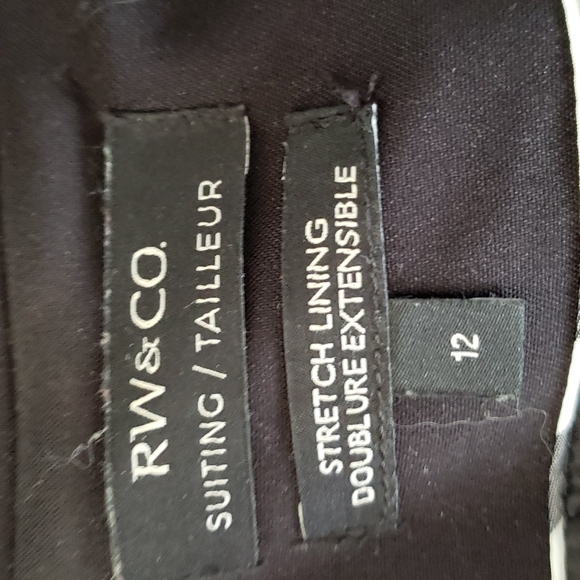RW&Co black suit jacket - Picture 2 of 2